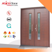 ASICO Solid Wooden Interior Office Door With Glass Window